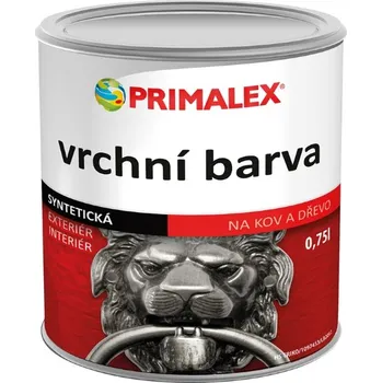 barva na kov PPG Deco Czech a.s. Primalex Vrchní Barva Lesk Varianta: Primalex Vrchní Barva Lesk P1010 šeď pastelová 0,75 L