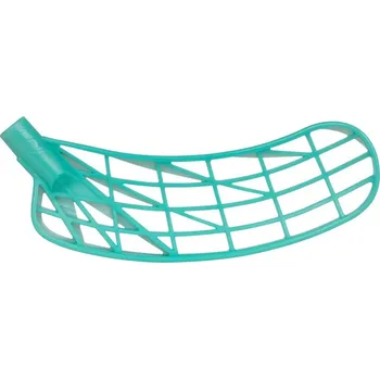 Florbalová čepel Čepel Unihoc Unilite tyrkysová Pravá (pravá ruka dole) středně tvrdá (PP - odlehčená)