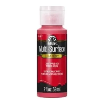 Speciální výtvarná barva FolkArt Multi-Surface Acrylic Paint - 59 ml různé barvy Multi surface: APPLE RED
