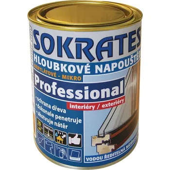 impregnace na dřevo BUILDING PLAST - Sokrates SOKRATES napouštědlo professional Varianta: SOKRATES napouštědlo professional 2 kg