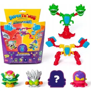 Figurka Super Things s12 Mutant Battle 6-pack – sada 4 ze 6