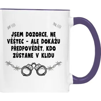 Hrnek malý barevný s potiskem Hrnek - Vězeňská 3