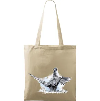 Plátěná taška - Bažant Barva: Černá