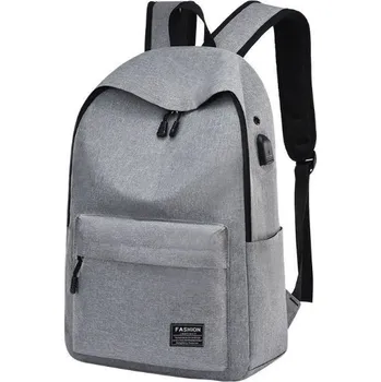 Městský batoh Batoh Dámský městský turistický šedý školní sportovní batoh P37