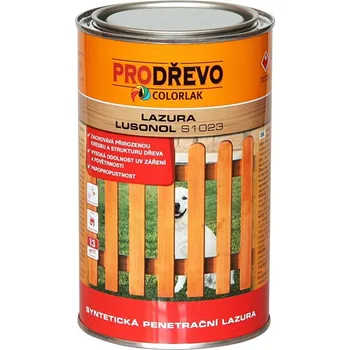 barva a nátěr na dřevo Colorlak Lusonol S 1023 Varianta: Colorlak Lusonol S 1023 lípa 0064 2,5 l