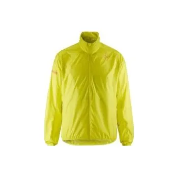 Pánská softshellová bunda CRAFT PRO Hypervent 2 M žlutá 1914583-503000 XL; Žlutá bunda + DÁREK DLE VÝBĚRU!