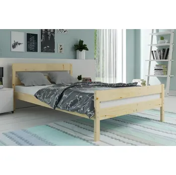 Dětská postel Postel z masívu Orbis přírodní (rošt + matrace v ceně)