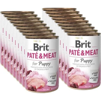 Pro psa BRIT PATE & MEAT PUPPY 24x400g