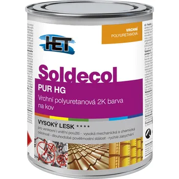 barva na kov Het Soldecol PUR HG báze Varianta: Het Soldecol PUR HG báze B 5 L