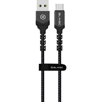 Datový kabel Blavec datový kabel Raptor USB-Typ C 2A 3m Černo-šedý CRA-UC2BG30