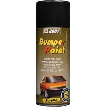 Barva ve spreji HB Body Body Bumper Paint Varianta: Body Bumper Paint 04 černý plechovka 1 L