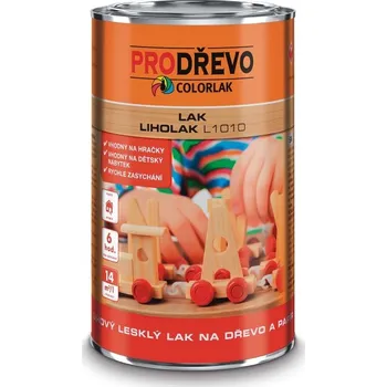 Barva na dřevo Colorlak Liholak L 1010 bezbarvý Varianta: Colorlak Liholak L 1010 bezbarvý 3,5 L