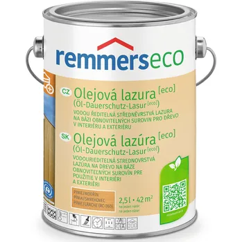 Olej na dřevo Remmers CZ s.r.o. Remmers Olejová lazura eco Varianta: Remmers Olejová lazura eco palisander 2,5 L