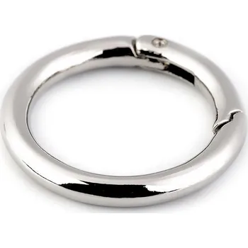 Galanterie Karabina kulatá na kabelky / kroužek na klíče Ø34 mm
