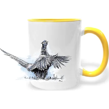 Hrnek - Bažant Barva: Žlutá