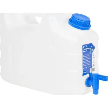 Sud vidaXL Zásobník na vodu s kohoutkem průhledný 10 l plast