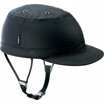 Cyklistická přilba Yakkay Paris Black Oilskin - potah M
