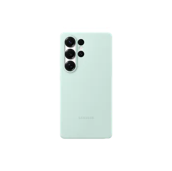 Pouzdro na mobilní telefon S25 Ultra Silikonový zadní kryt Mentolově zelená