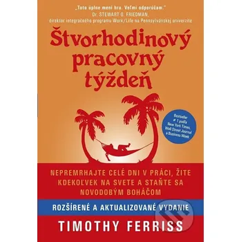 Kniha Štvorhodinový pracovný týždeň - Timothy Ferriss Tatran