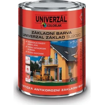 barva na kov Colorlak Univezral Základ SU 2020 Varianta: Colorlak Univezral Základ SU 2020 - C0110 šedá 3,5 L