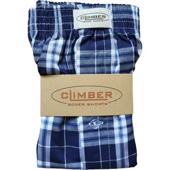 Trenýrky Climber 3100-MOT6 modré pánské popelínové trenýrky Barva: modrá tmavá, Velikost: M