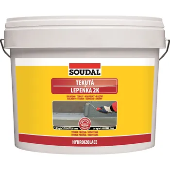 Hydroizolace Soudal Tekutá lepenka 2K Varianta: Soudal Tekutá lepenka 2K 21 kg