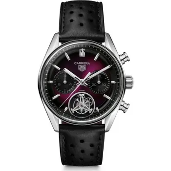Hodinky TAG HEUER: Carrera Chronograph Tourbillon Limited Edition (CBS5017.FC6605)