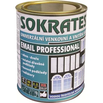 barva na kov BUILDING PLAST - Sokrates SOKRATES email professional Varianta: SOKRATES email professional 8440 červenohnědá lesk 0,7 kg