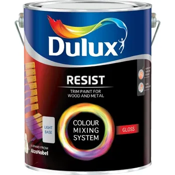 barva na kov AkzoNobel Dulux Resist Gloss base Varianta: Dulux Resist Gloss medium base 0,7 L