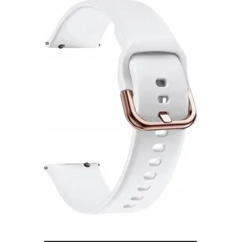 Řemínek na hodinky Univerzální bílý řemínek KENA 20 mm