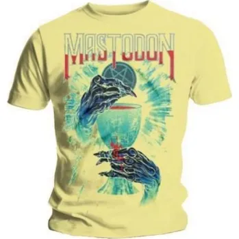 Pánské tričko Mastodon Tričko Unholy Communion Unisex Yellow M