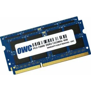 Operační paměť Paměť notebooku OWC SODIMM, DDR3, 8 GB, 1333 MHz, CL9 (OWC1333DDR3S08S)