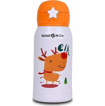 Termoska NAVA termohrnek 500 ml WHITE pro děti We Care