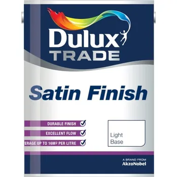 Barva na dřevo AkzoNobel Dulux Satin Finish base Varianta: Dulux Satin Finish light base 4,5 L