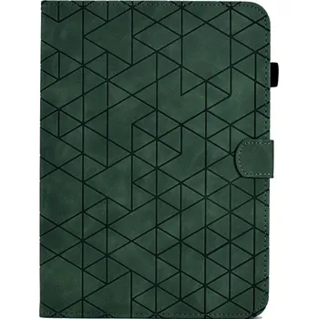 Pouzdro na tablet VSECHNONAMOBIL 99228 ART RHOMBUS Zaklápěcí pouzdro Amazon Kindle Paperwhite 2024 zelené