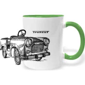 Hrnek - Trabant kids Barva: Zelená