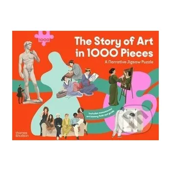 Puzzle The Story of Art in 1,000 Pieces - Susie Hodge, Grace Helmer (ilustrátor) Thames & Hudson