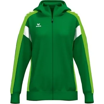 Dámská větrovka Erima ERIMA CELEBRATE 125 TRÉNINKOVÁ BUNDA S KAPUCÍ - DÁMSKÁ - Zelená/Světle zelená - 42 - doprava zdarma