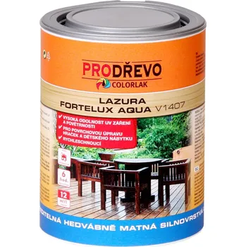 lazura Colorlak Fortelux Aqua V 1407 Varianta: Colorlak Fortelux Aqua V 1407 - 0029 dub světlý 0,9 L