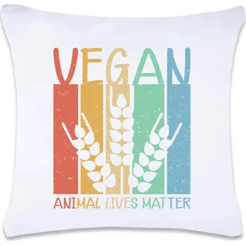 Dekorativní polštářek DOBRÝ TRIKO Polštář s potiskem 40 x 40 cm Vegan Oboustranný tisk: NE