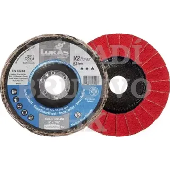 Brusný kotouč Lukas Lamelový brusný kotouč 230 x 22,23 P 40 V2 POWER HEAVY DUTY 4027497481606