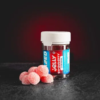 Přírodní produkt Kratom World Dazed Jelly 5mg strawberry