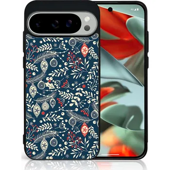 Vánoční dekorace VSECHNONAMOBIL 100479 MY ART Kryt s vánočním designem Google Pixel 9 Pro MISTLETOE (070)