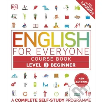 Cizojazyčná kniha English for Everyone: Course Book - Level 1 Beginner - Dorling Kindersley Dorling Kindersley