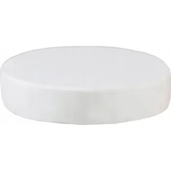 Kryt na kosmetickou kadeřnickou stoličku průměr 33 bílý POKRO-ROU-WHITE - W