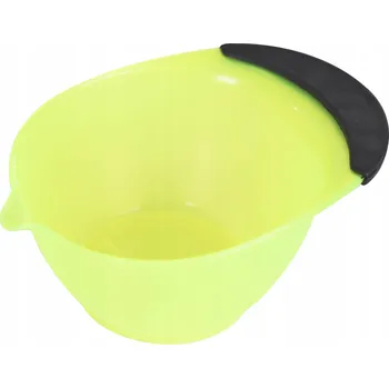 Odstraňovač barvy na vlasy Kadeřnická miska s rukojetí na barvení na žluto B-11-YELLOW