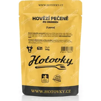 Hotové jídlo Hotovky Hovězí pečeně po cikánsku (1 porce)