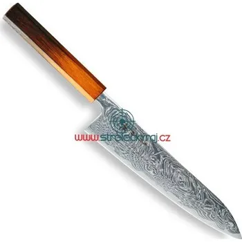 Kuchyňský nůž nůž Gyuto/Chef 240 mm Hokiyama Sakon Bokusui ROU-Wave