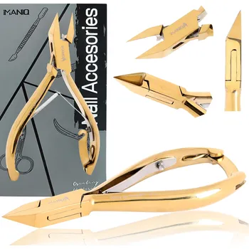Nůžky na nehty nůžky na nehty kosmetické nůžky manikúra salon SPA IM-957-14-GOLD