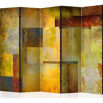 Paraván Paraván - Oranžový odstín výtvarného projevu II Velikost: 225x172 cm, Provedení: Jednostranný